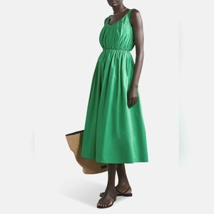 NWT Tove green cotton dress XXS